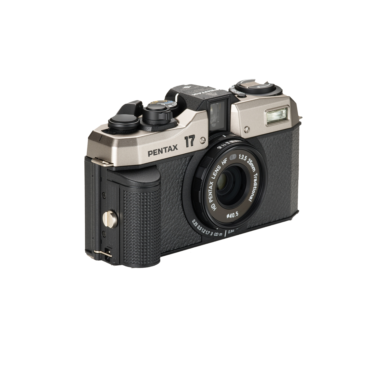 Pentax 17 Dark Silver Analoge Kamera 0027075310063