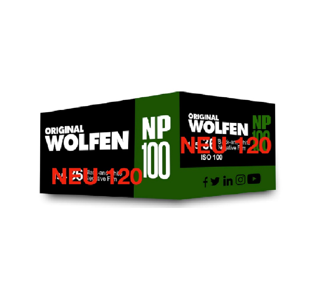 WOLFEN NP100 120 schwarz/weiß mit zusätzlichen Lic 4260596030485