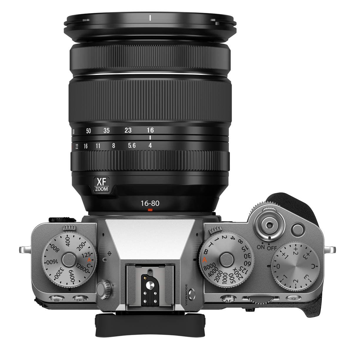 FUJIFILM X-T5 silber + XF 4,0/16-80 mm R OIS WR 4547410553185