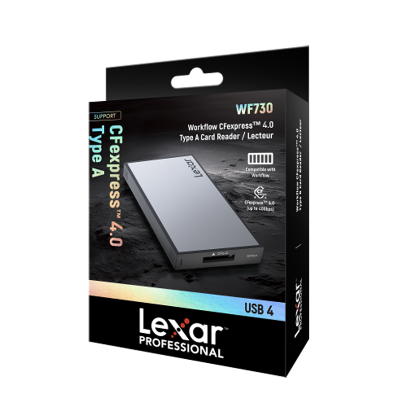 Lexar WF730 Workflow PRO Reader Type A CFexpress 4 0843367136179