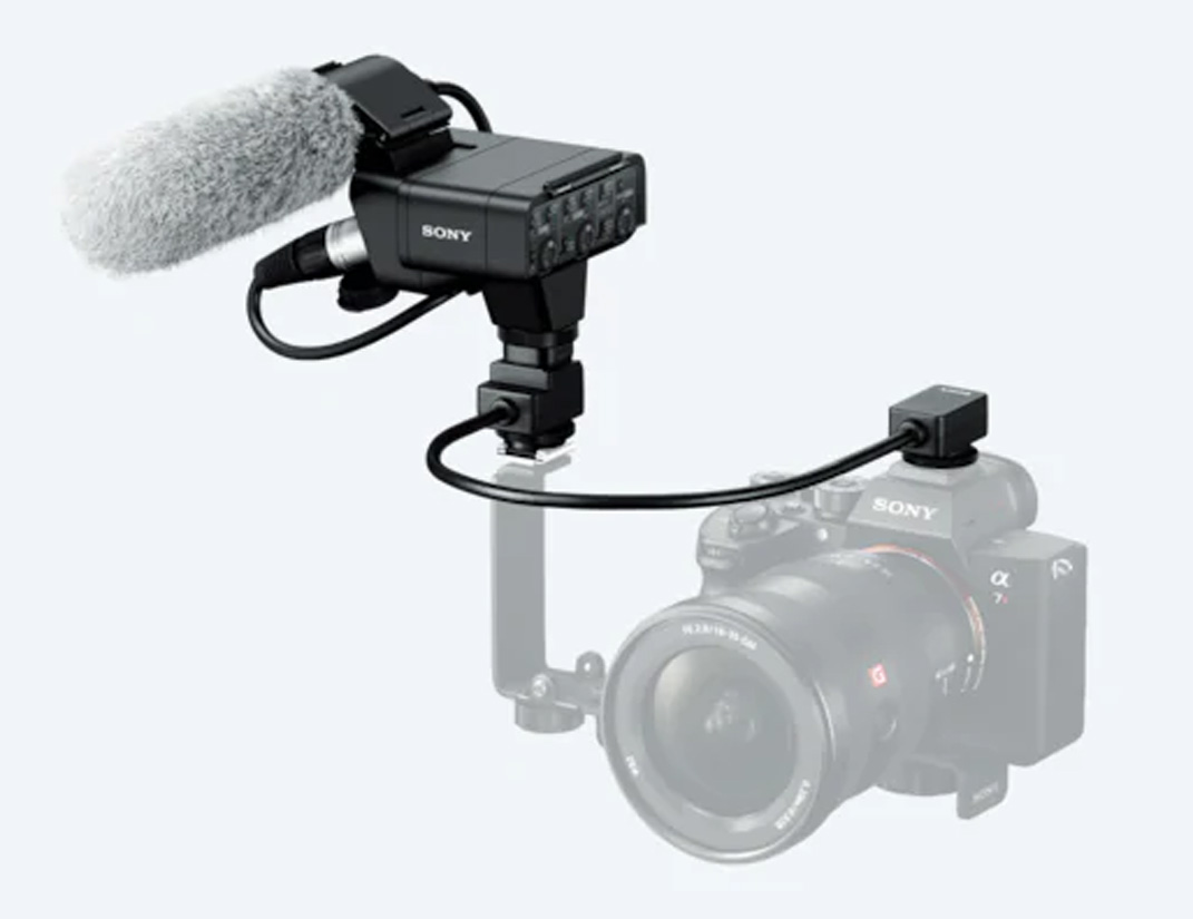 Sony XLR-K3M Adapter-Kit und Mikrofon 4548736100688