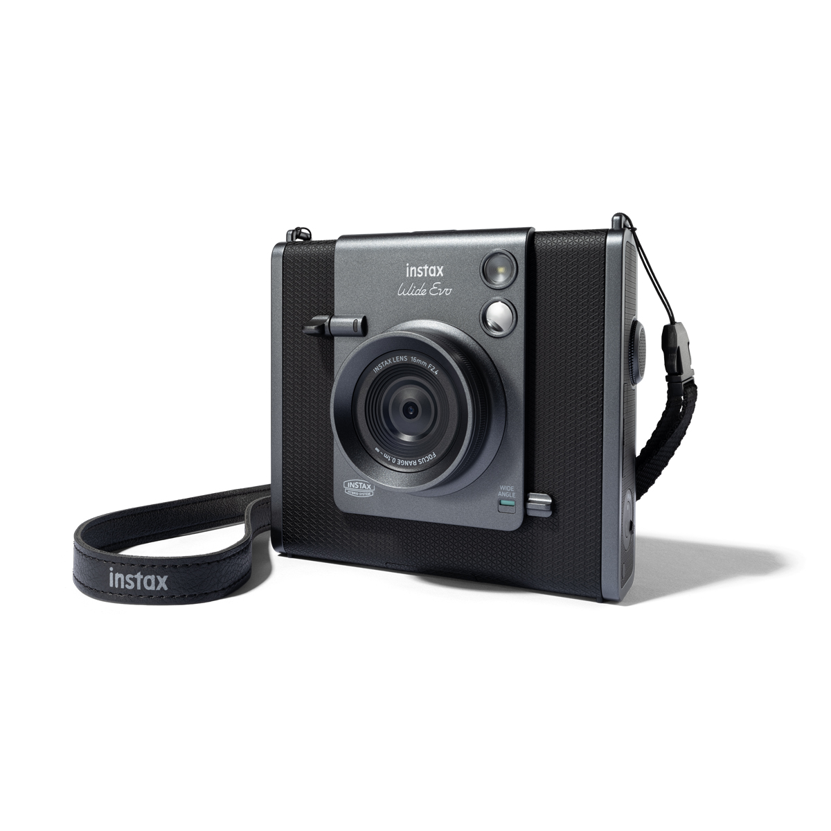 Fujifilm Instax WIDE EVO black EX D Sofortbildkamera | Inkl. Instax WIDE EVO Tasche schwarz 4547410543377