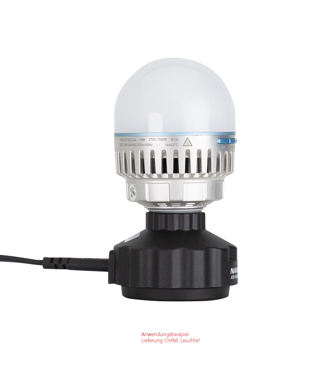 Nanlite AS-MBA-E27 Magnetische Halterung für Pavo 4001072036788