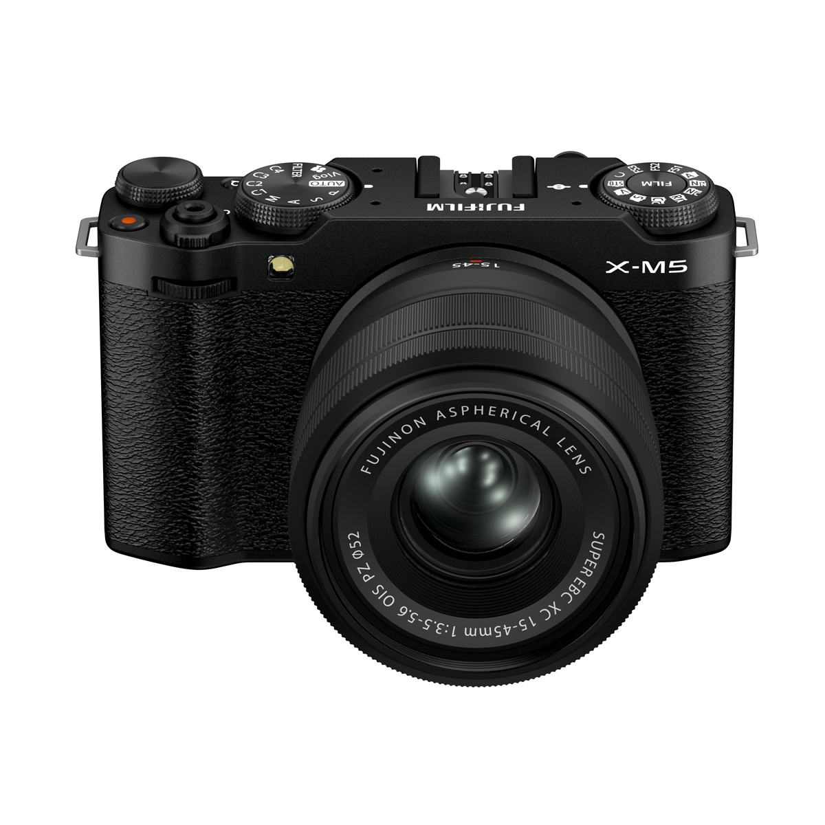 FUJIFILM X-M5 schwarz+XC 3,5-5,6/15-45mm OIS PZ, Kamerakit 4547410547702
