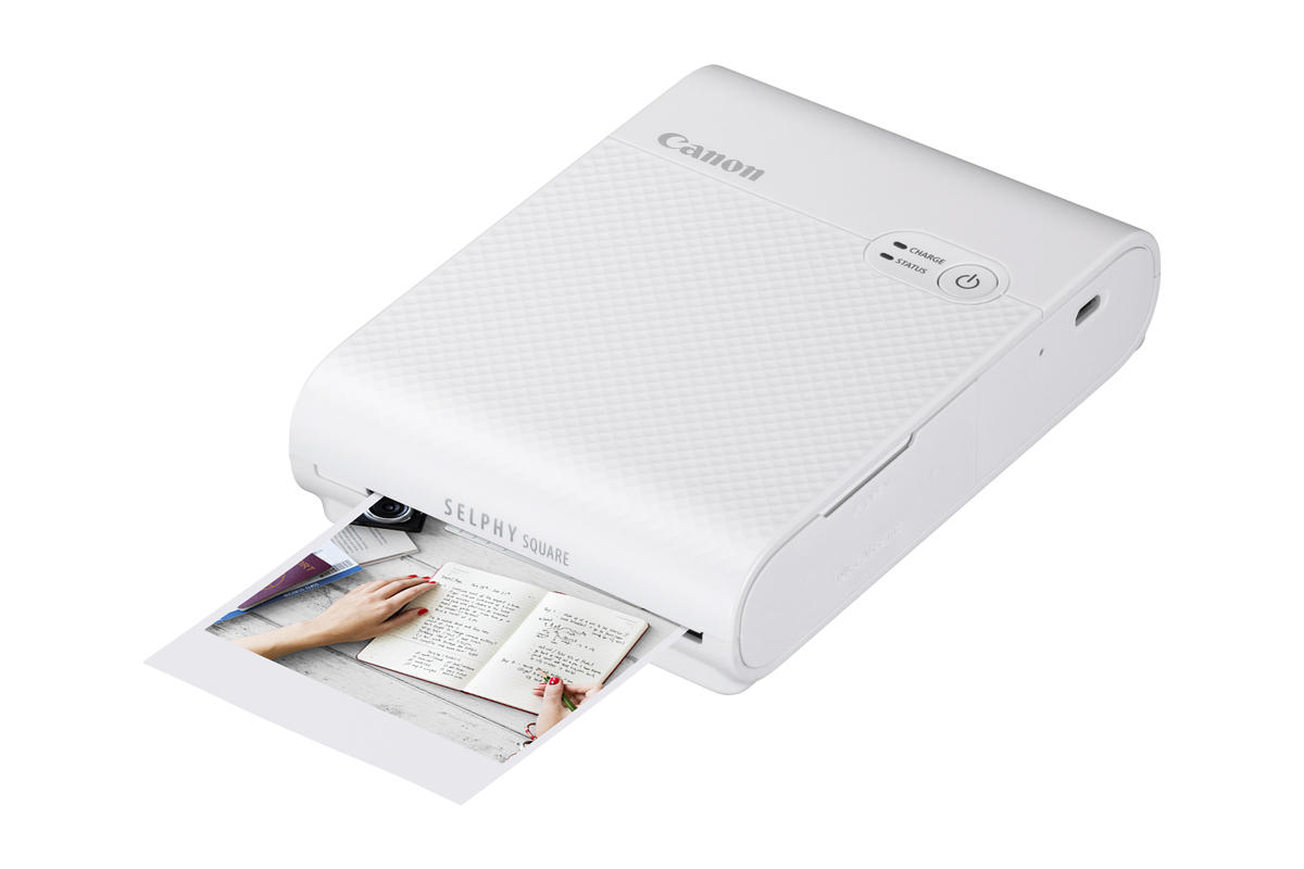 Canon Selphy Square QX10 weiß Drucker 4549292158014
