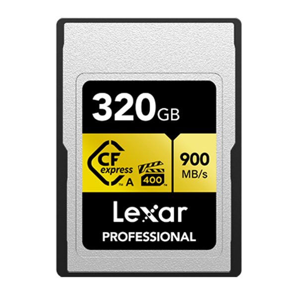 Lexar CFexpress LCAGOLD 320 GB Type A 900MB/s Prof 0843367127740