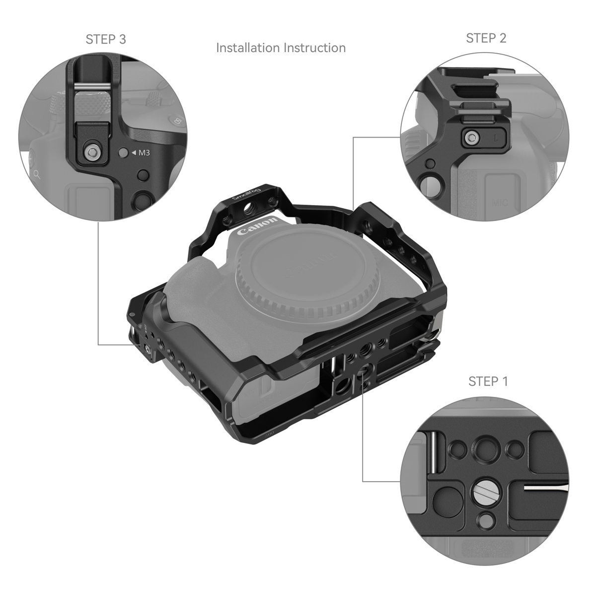 SmallRig 4214 Cage für Canon EOS R50 6941590012780