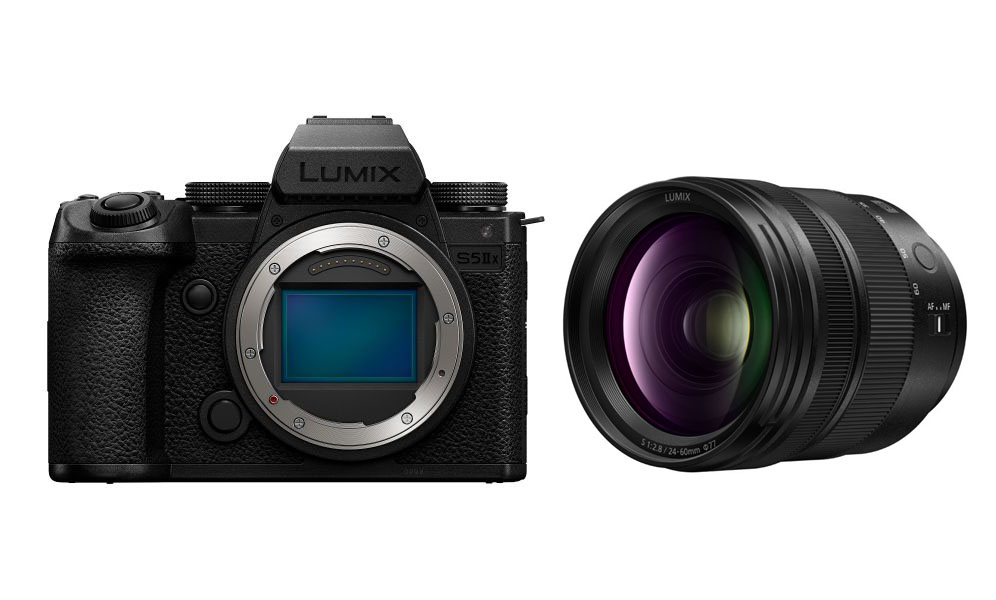 Panasonic Lumix S5 II X Set mit Lumix S-E 2,8/24-60mm OIS Panasonic Lumix S5 II X Set mit Lumix S-E 2,8/24-60mm OIS
