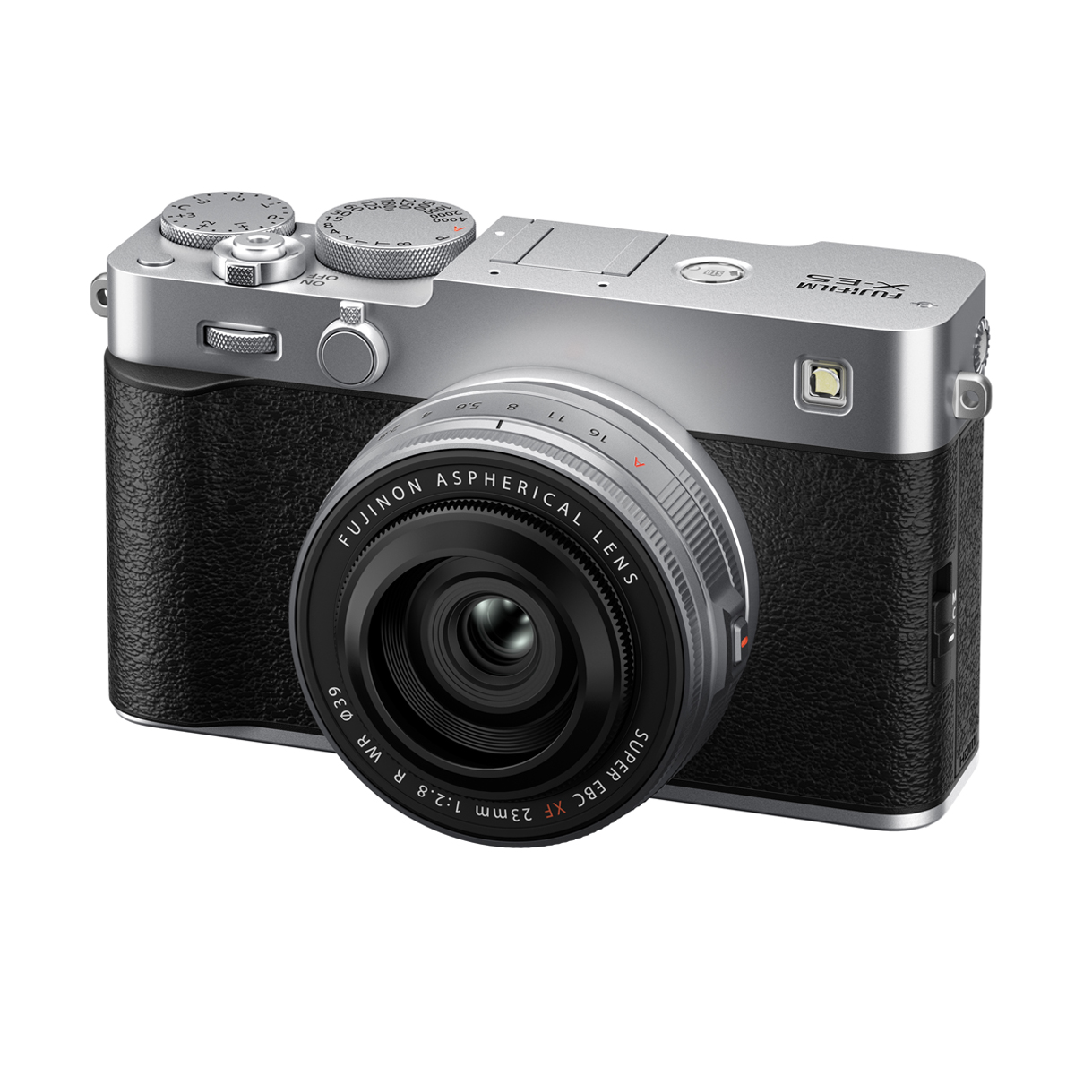 FUJIFILM X-E5 silber + XF 2,8/23 mm R WR, Kamerakit 4547410559125