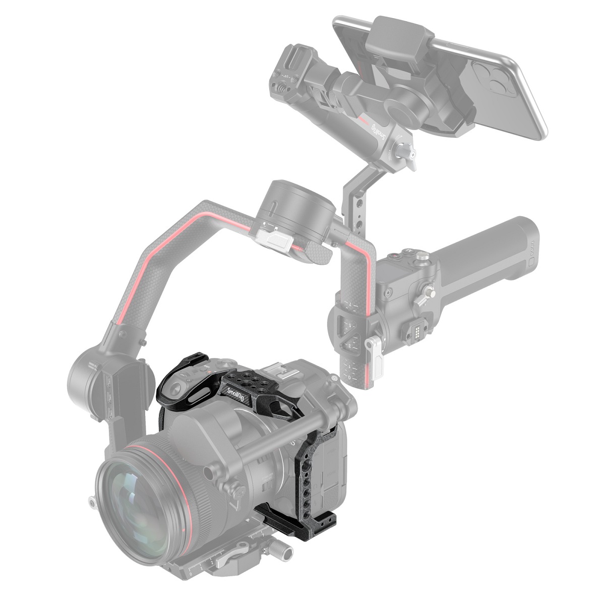 SmallRig 3233 Black Mamba Cage für Canon EOS R5/R6 6941590004945