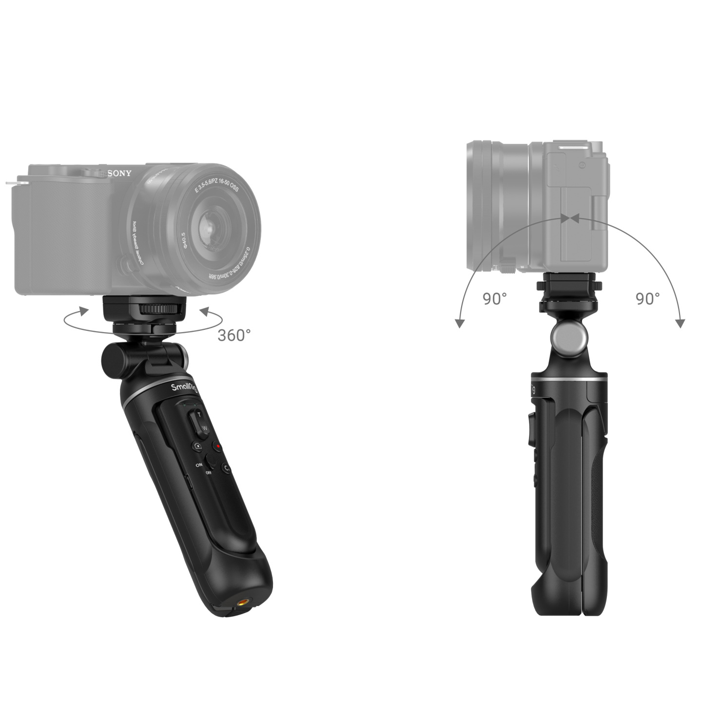 SmallRig 3326 SR-RG1 Aufnahmegriff mit kabelloser 6941590008035