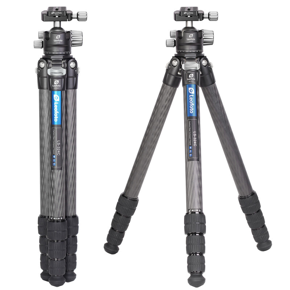 Leofoto Ranger LS-324C + LH-40 Kugelkopf Carbon-Stativ