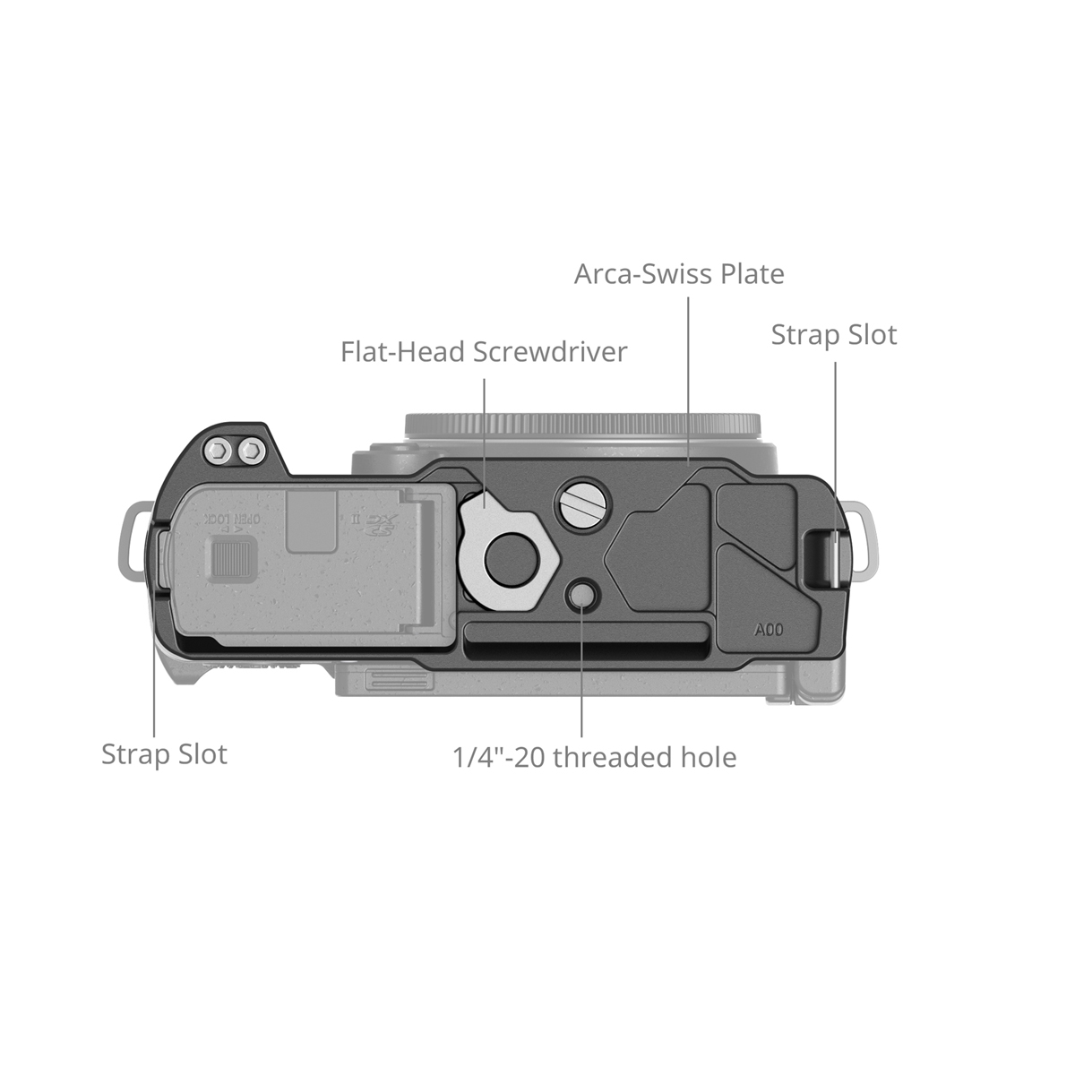 SmallRig 4517 L-förmiger Griff für Panasonic Lumix 6941590015385