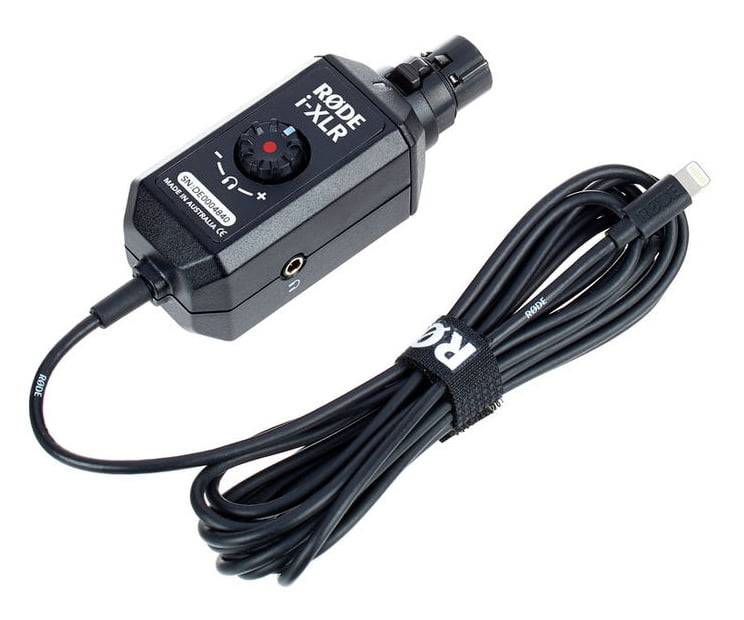 Rode i-XLR, XLR-auf-Lightning-Interface Aufstecka 0698813004492