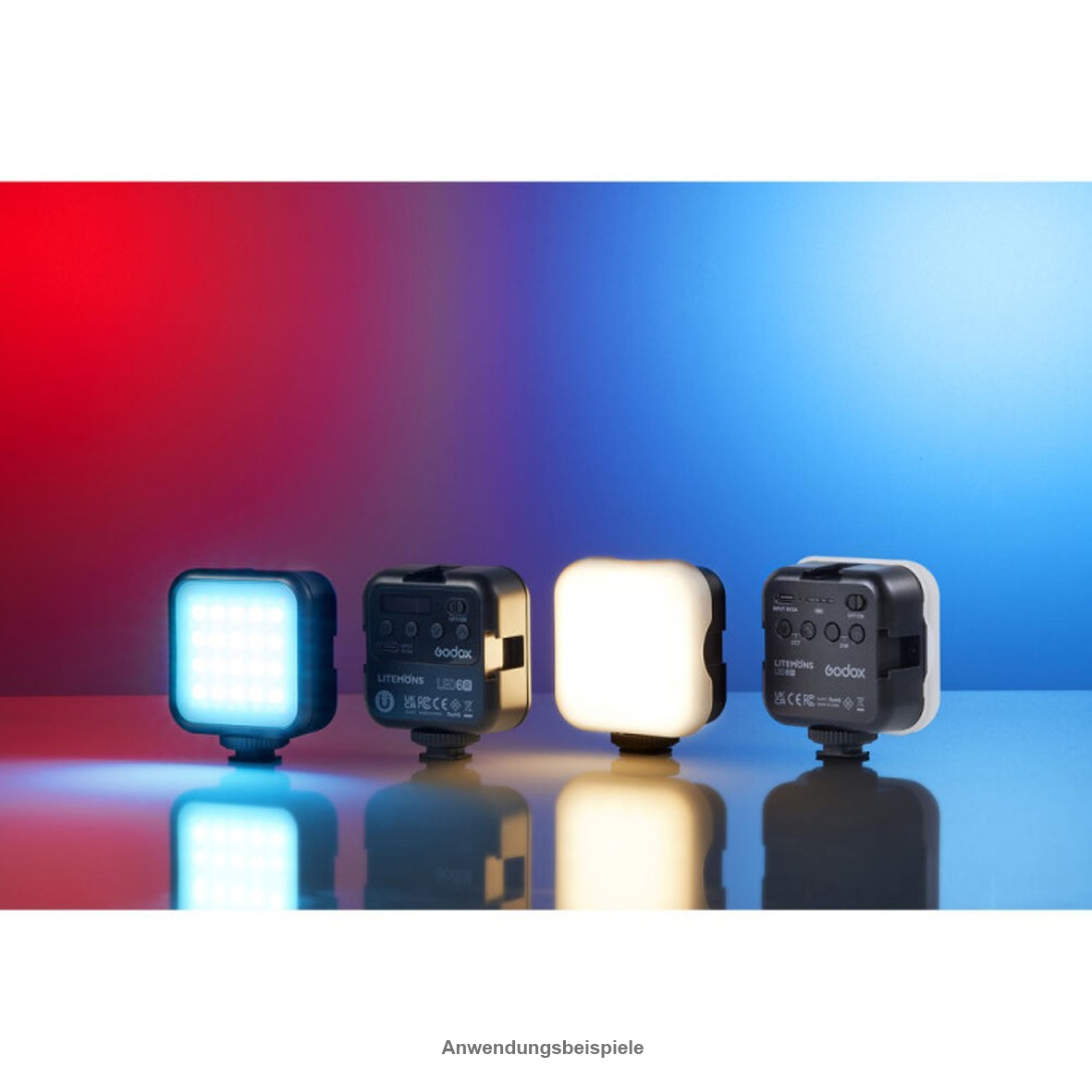 Godox Litemonds LED6R RGB LED-Leuchte Godox Litemonds LED6R RGB LED-Leuchte