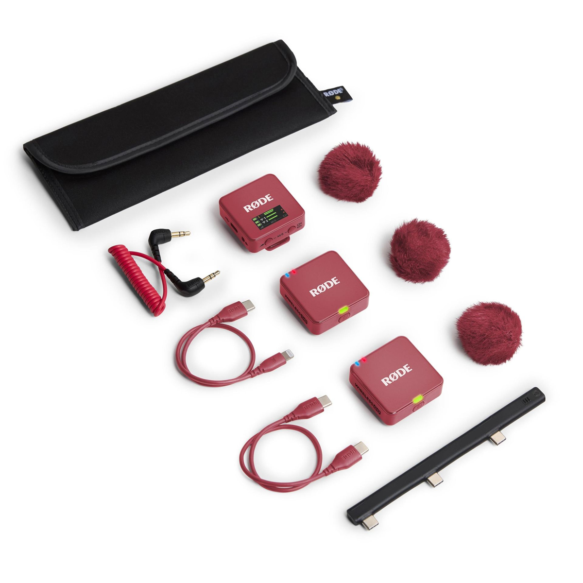 Rode Wireless GO (Gen. 3) Rose, digital Mikrofonsystem, 2-Kanal, drahtlos