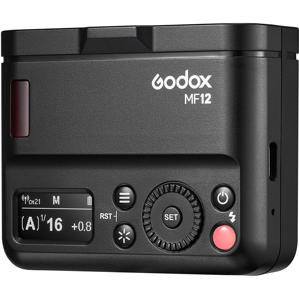 Godox MF12-K2 Makro Blitzgeräte-Kit 2x MF12 mit Zubehör 6952344222430