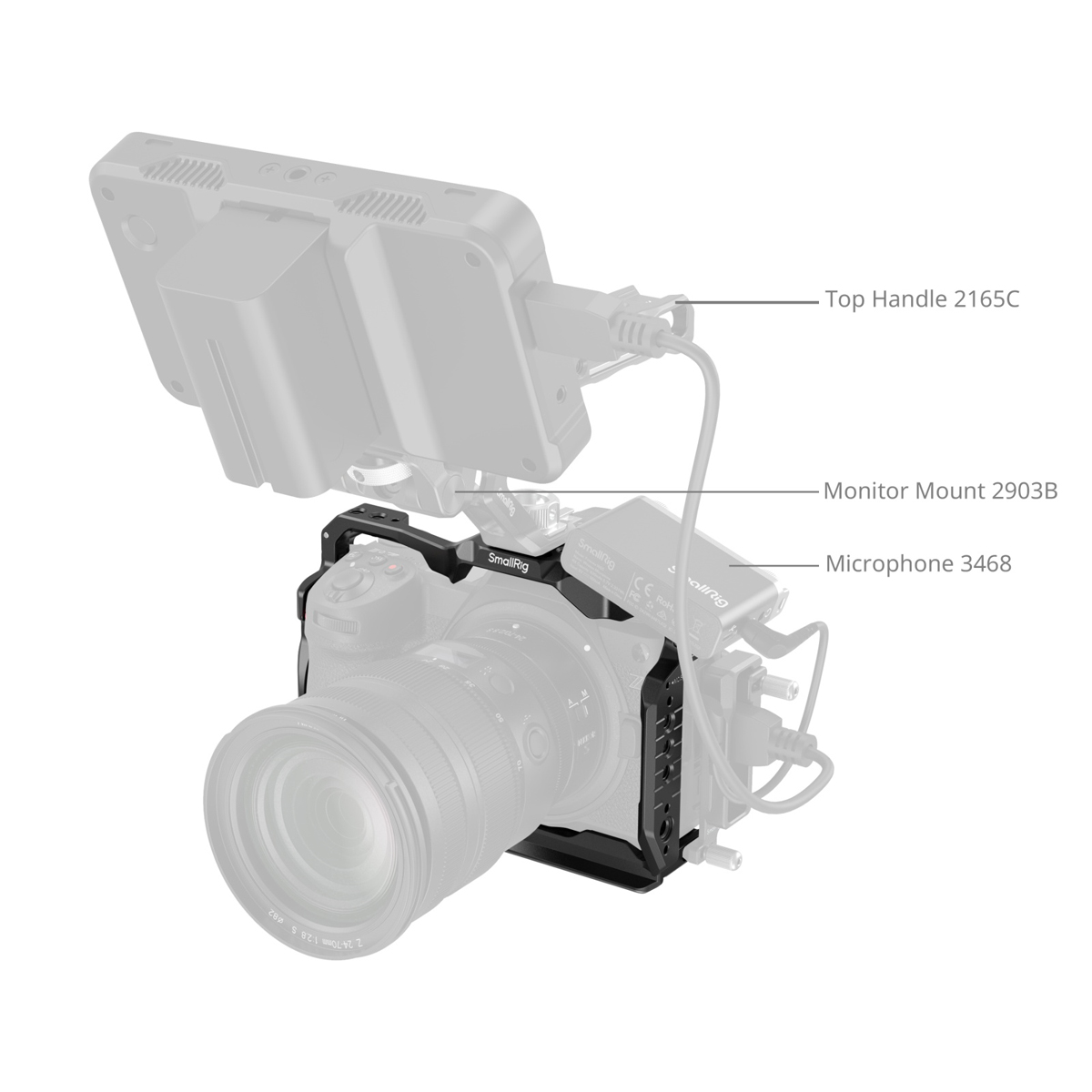 SmallRig 4519 Cage für Nikon Z 6III