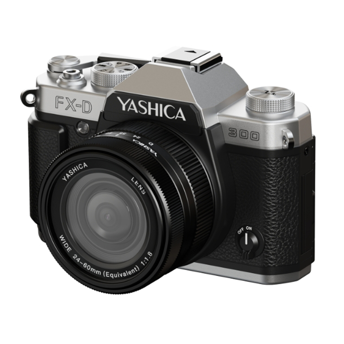 YASHICA FX-D 300 Digital Film Simulation Camera, Filmsilhouettekamera