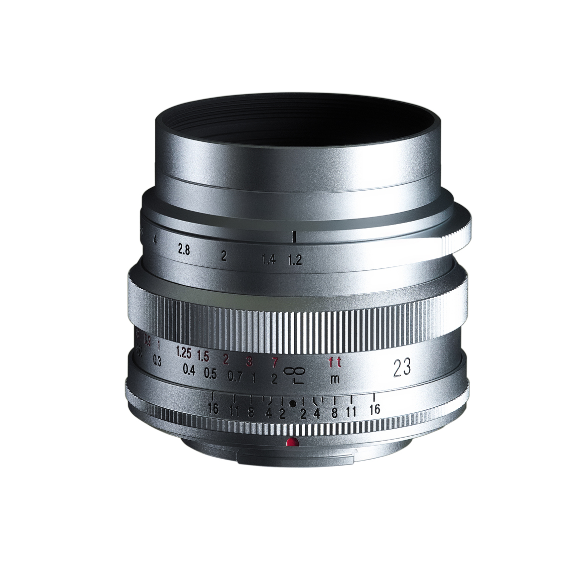 Voigtländer Nokton 1,2/23 mm Fujifilm X-Mount asphärisch, silber, Objektiv Voigtländer Nokton 1,2/23 mm Fujifilm X-Mount asphärisch, silber, Objektiv