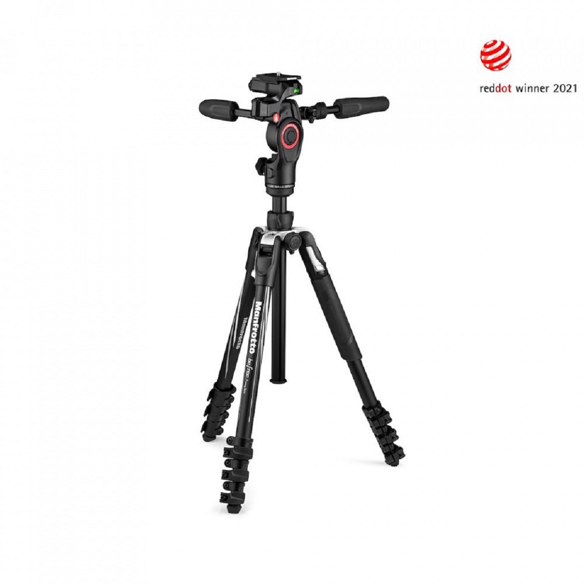 Manfrotto Kit Befree 3 Way Live Advanced Ausführung mit Fluid-Video-Neiger 8024221668322