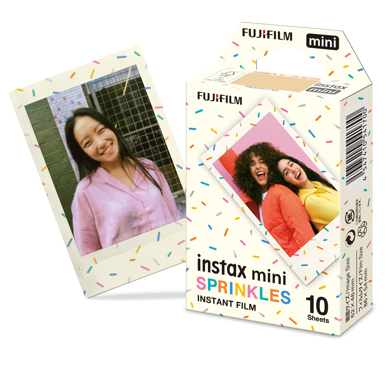 Fujifilm Instax Mini Film Sprinkles WW1 Sofortbild 4547410541700