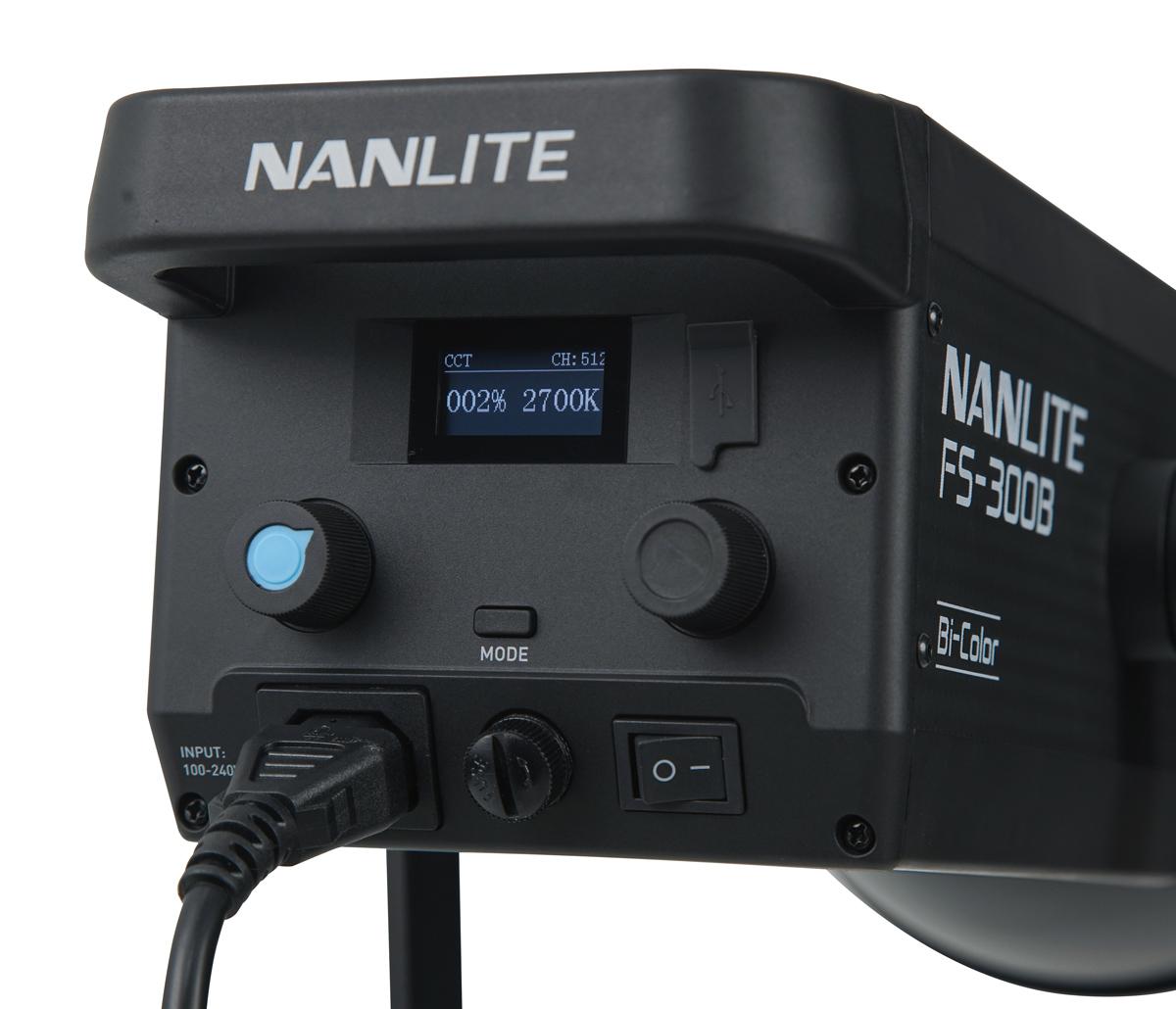 Nanlite FS-300B Bi-Color Studio-Scheinwerfer 4001072038232