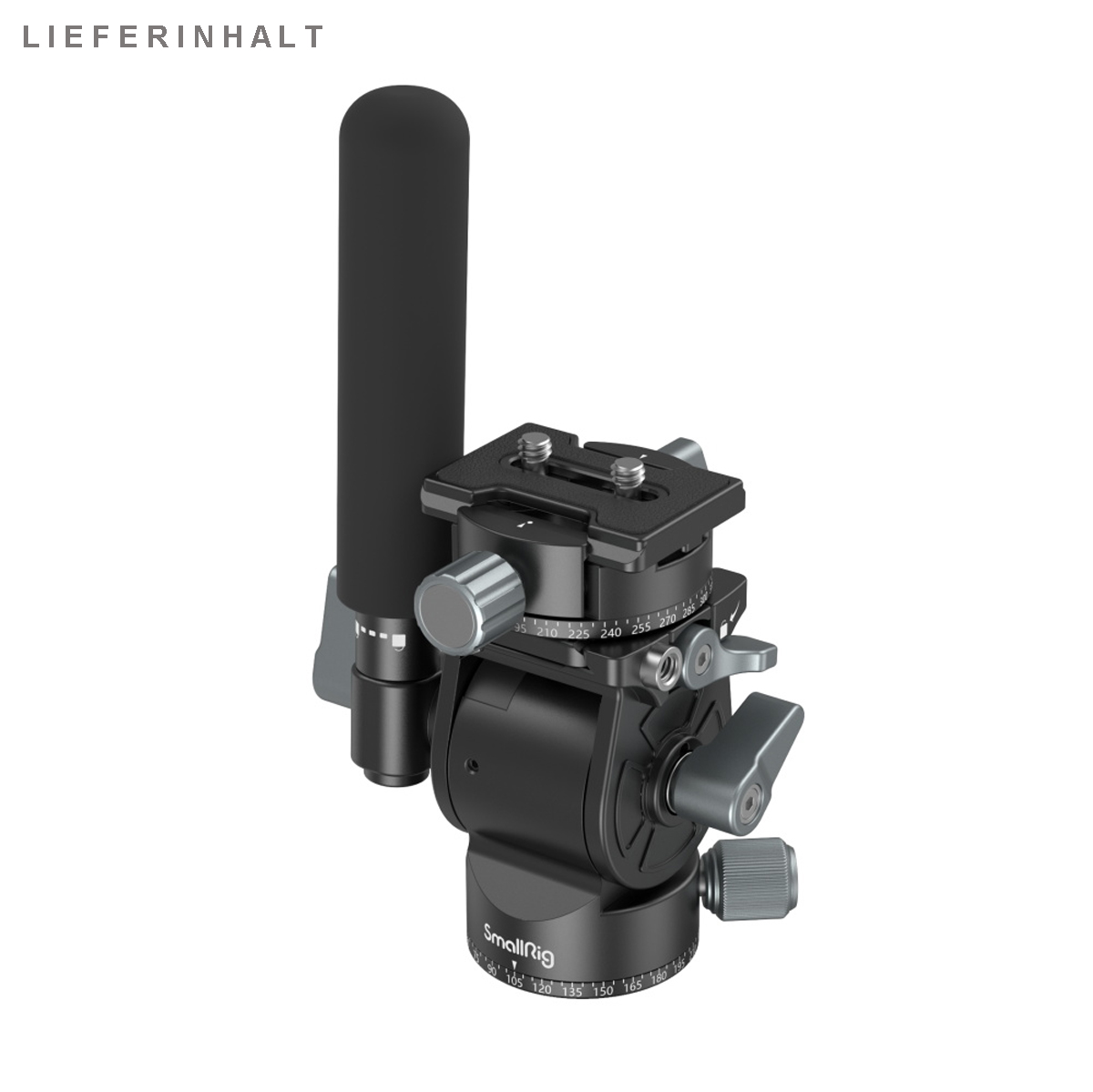 SmallRig 3457B Leichter Fluid-Videokopf 6941590010960