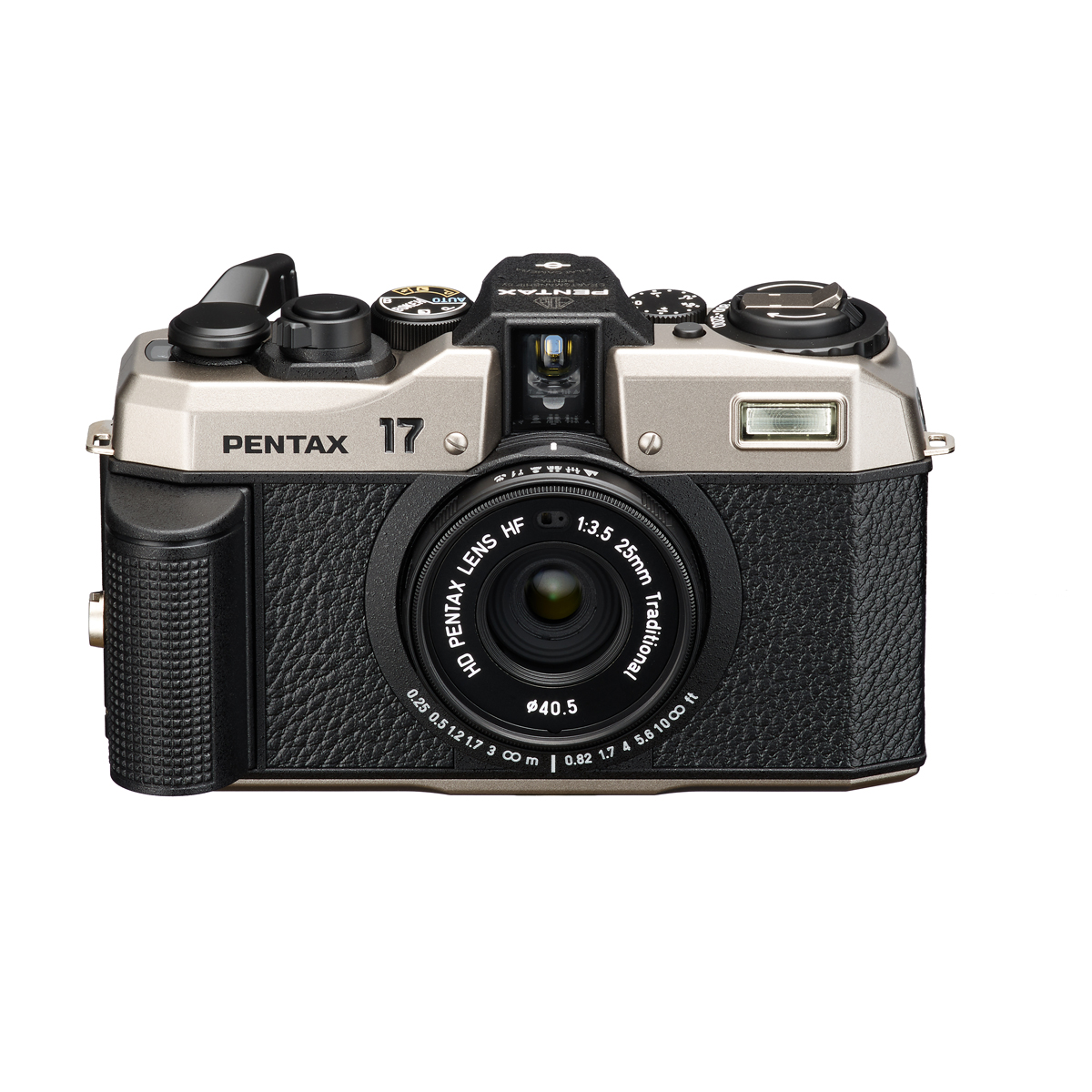 Pentax 17 Dark Silver Analoge Kamera 0027075310063