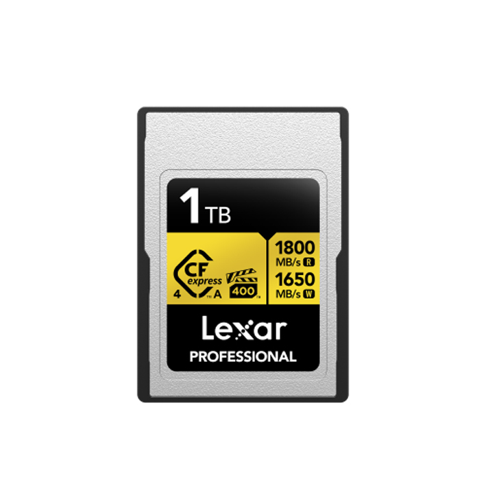 Lexar CFexpress PRO Type A Gold 4.0 Series 1 TB R1800/W1650MB/s - VPG400