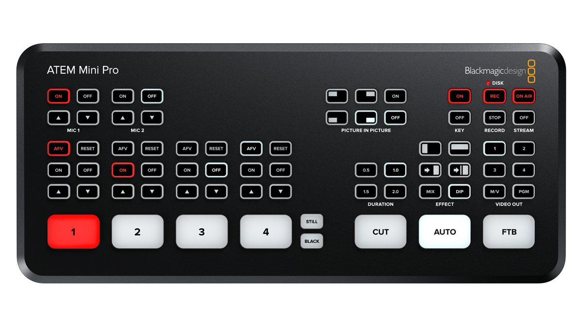 Blackmagic ATEM Mini Pro Videomischer 9338716006797