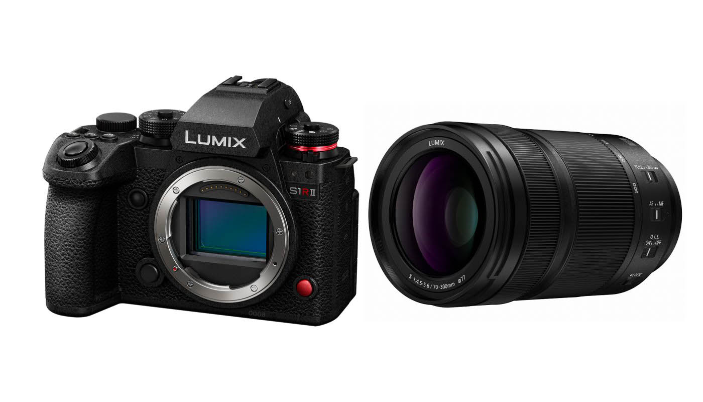 Panasonic Lumix S1R II Set mit Lumix S 70-300mm f/4.5-5.6 MACRO OIS Panasonic Lumix S1R II Set mit Lumix S 70-300mm f/4.5-5.6 MACRO OIS