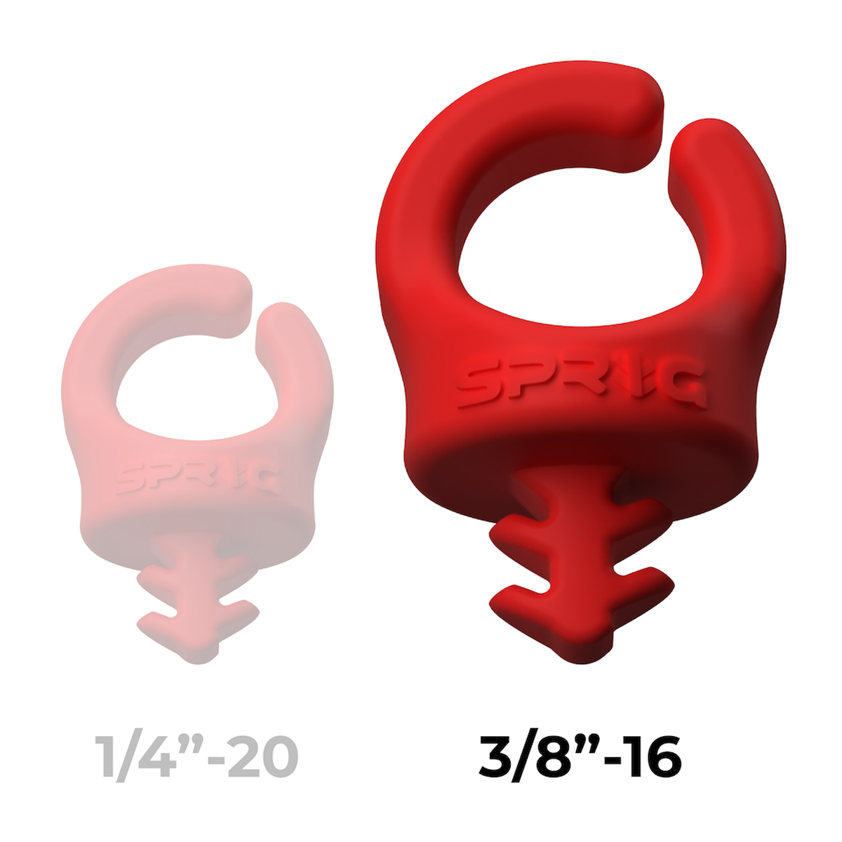 Sprig 3er Pack Red (3/8"-16) Kabel- Management 0850026670103