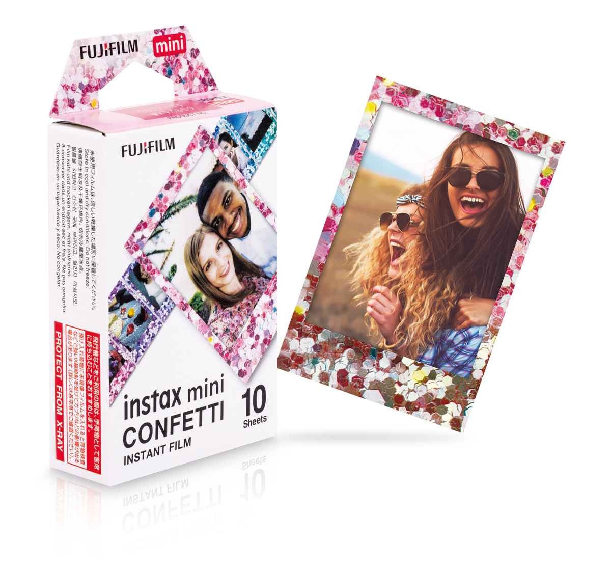 Fujifilm Instax Mini Confetti WW1 Sofortbildfilm 4547410400830