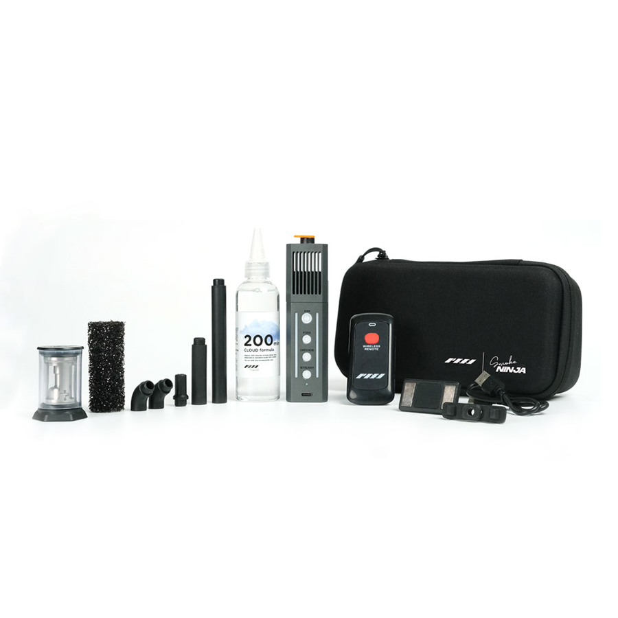 PMI SmokeNINJA Nebelmaschine Full-Kit m. Fernbed., 4897130720320