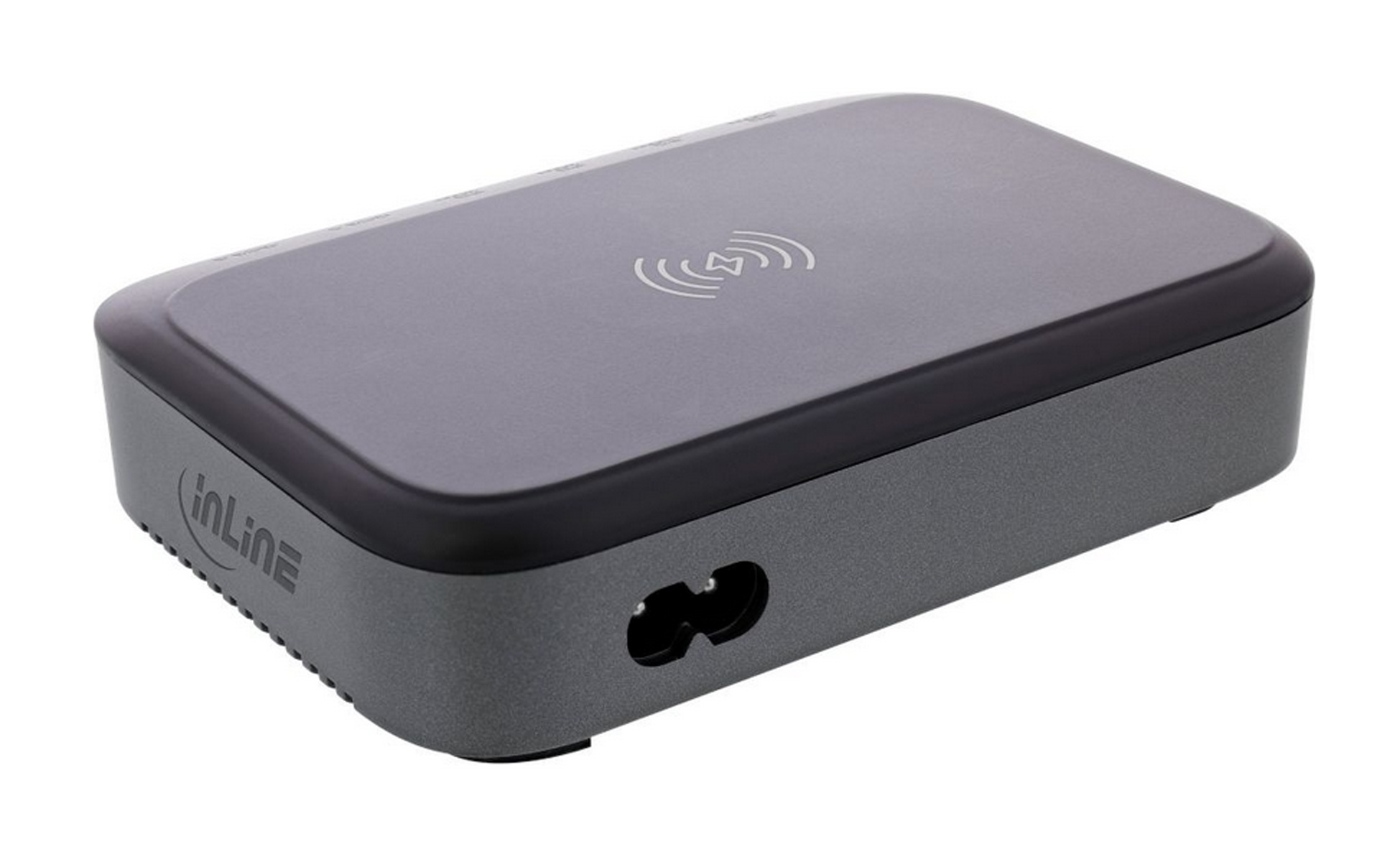 InLine Qi Powerstation Multiport Lade gerät, 4xUSB 4043718307005