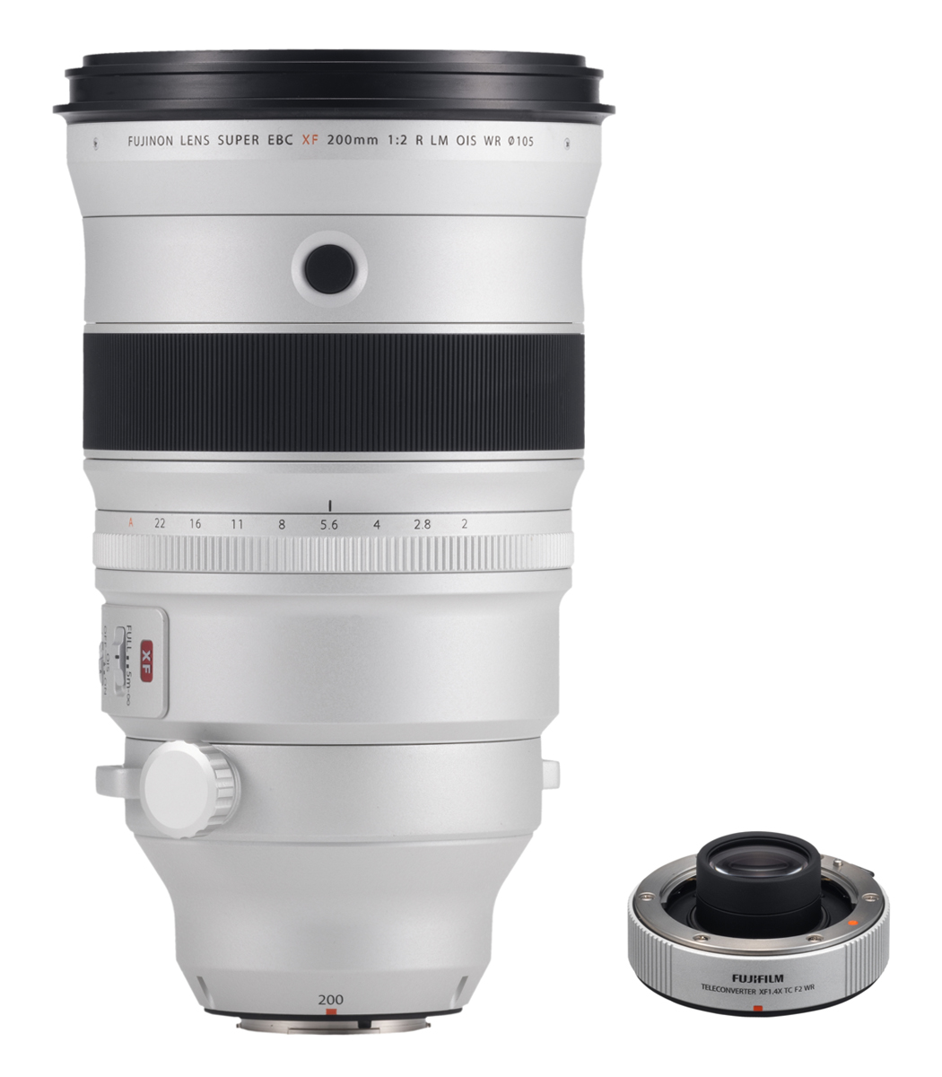 Objektiv XF-200mm F2 R LM OIS WR + TC XF1.4 4547410376111