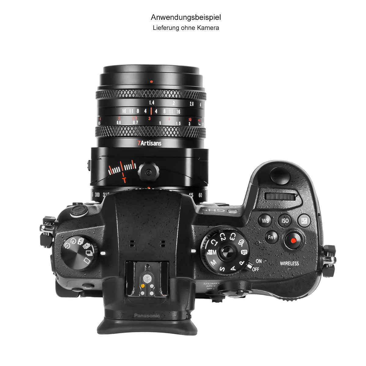 7Artisans 1,4/50 mm für MFT schwarz, Tilt Shift Ob 6971835485529