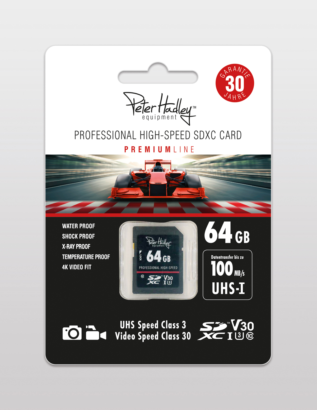 Peter Hadley Prof. High-Speed 64GB UHS-I 4002451000451