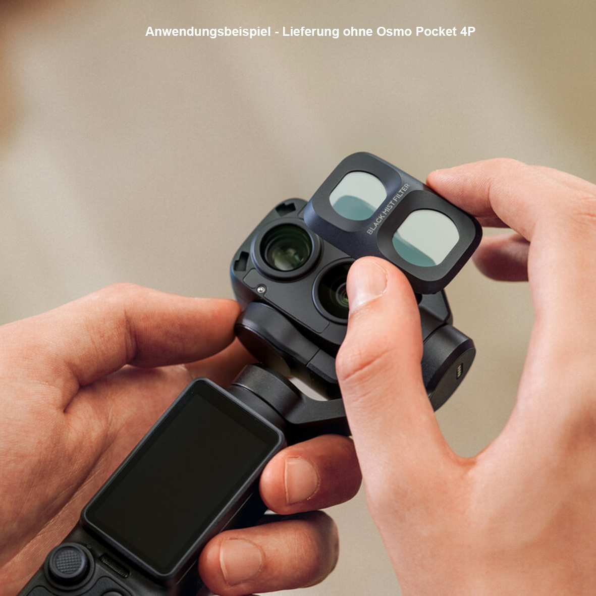 DJI Osmo Pocket 4P Black Mist Filter