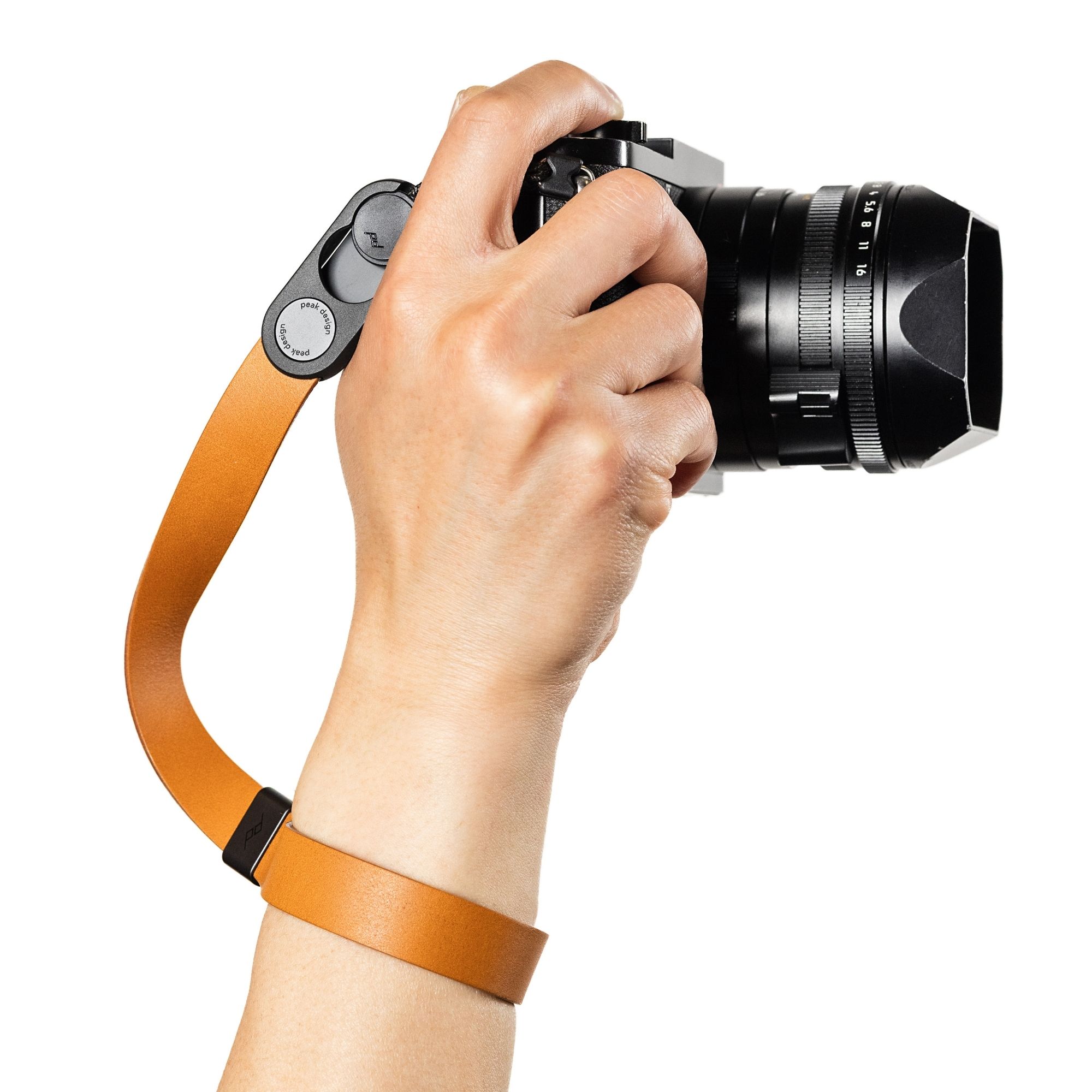 Peak Design Cuff Leather Amber Peak Design Cuff Leather Amber