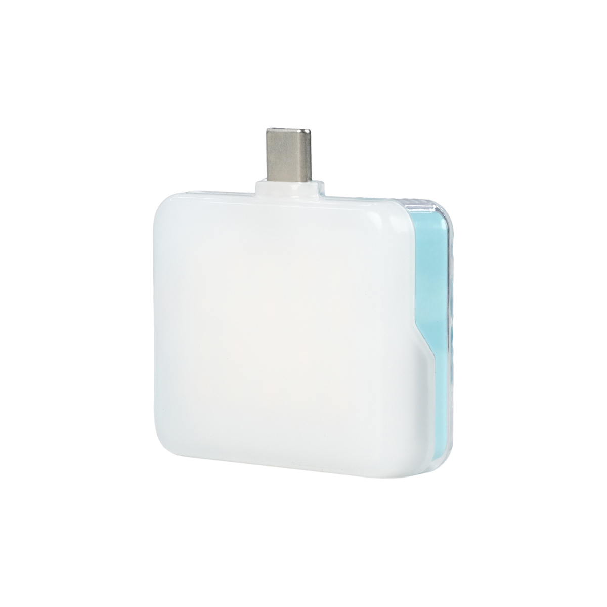 Nanlite Mini-Smartphone-Leuchte cookie-s rechteckig, cyan