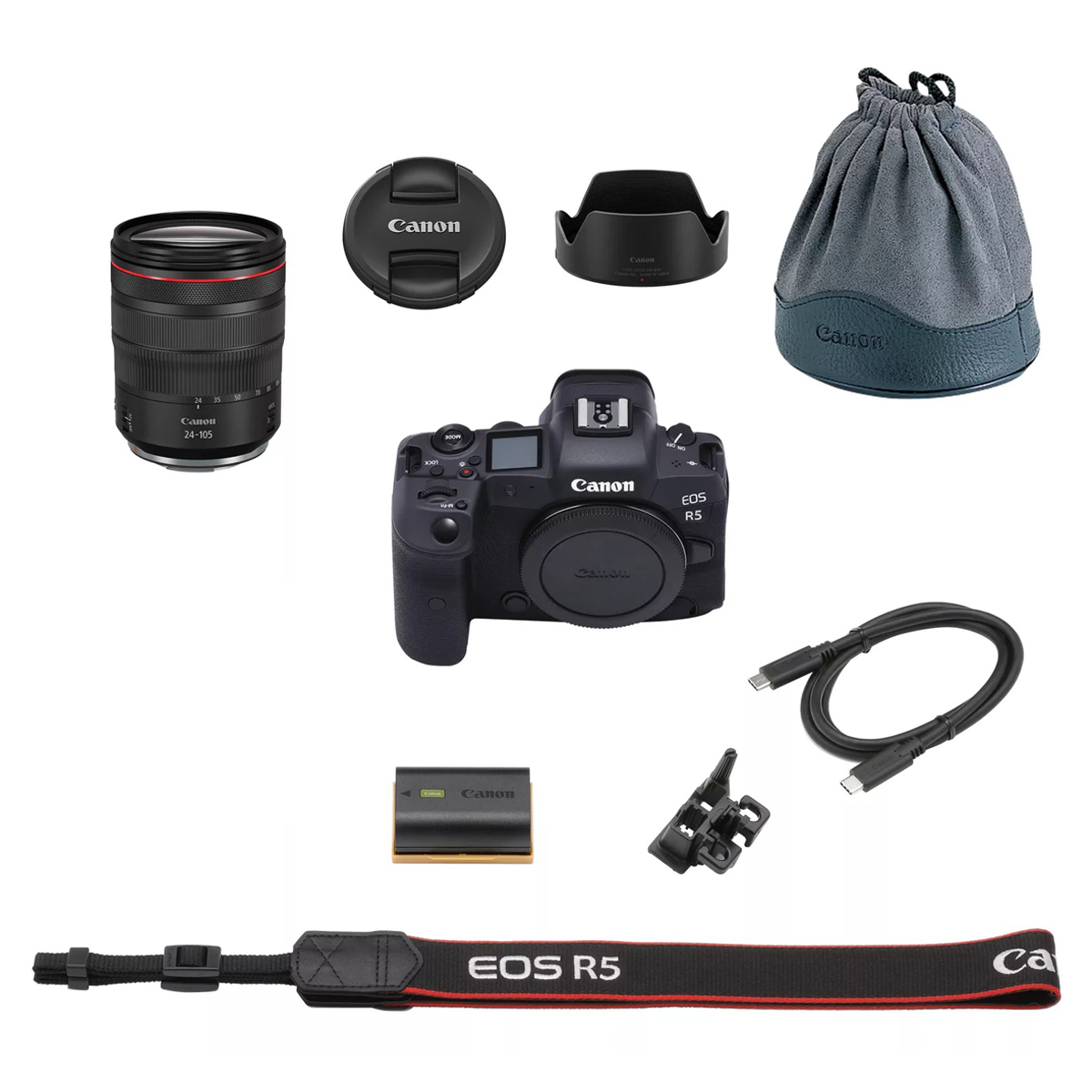Canon EOS R5 + RF 4,0/24-105 mm L IS USM 4549292157444