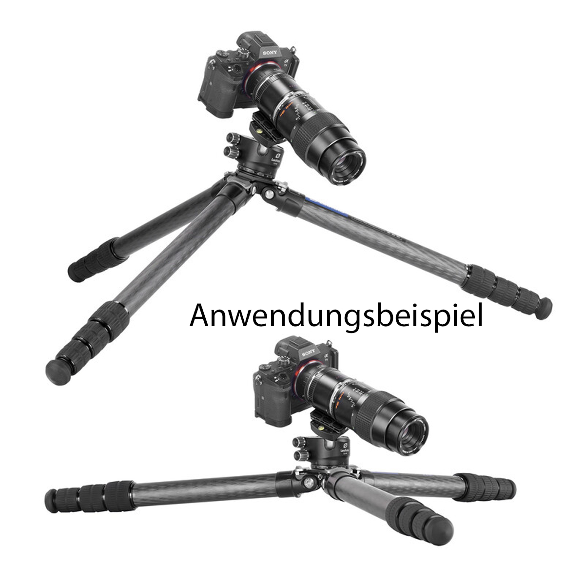 Leofoto Ranger LS-324C + LH-40 Kugelkopf Carbon-Stativ