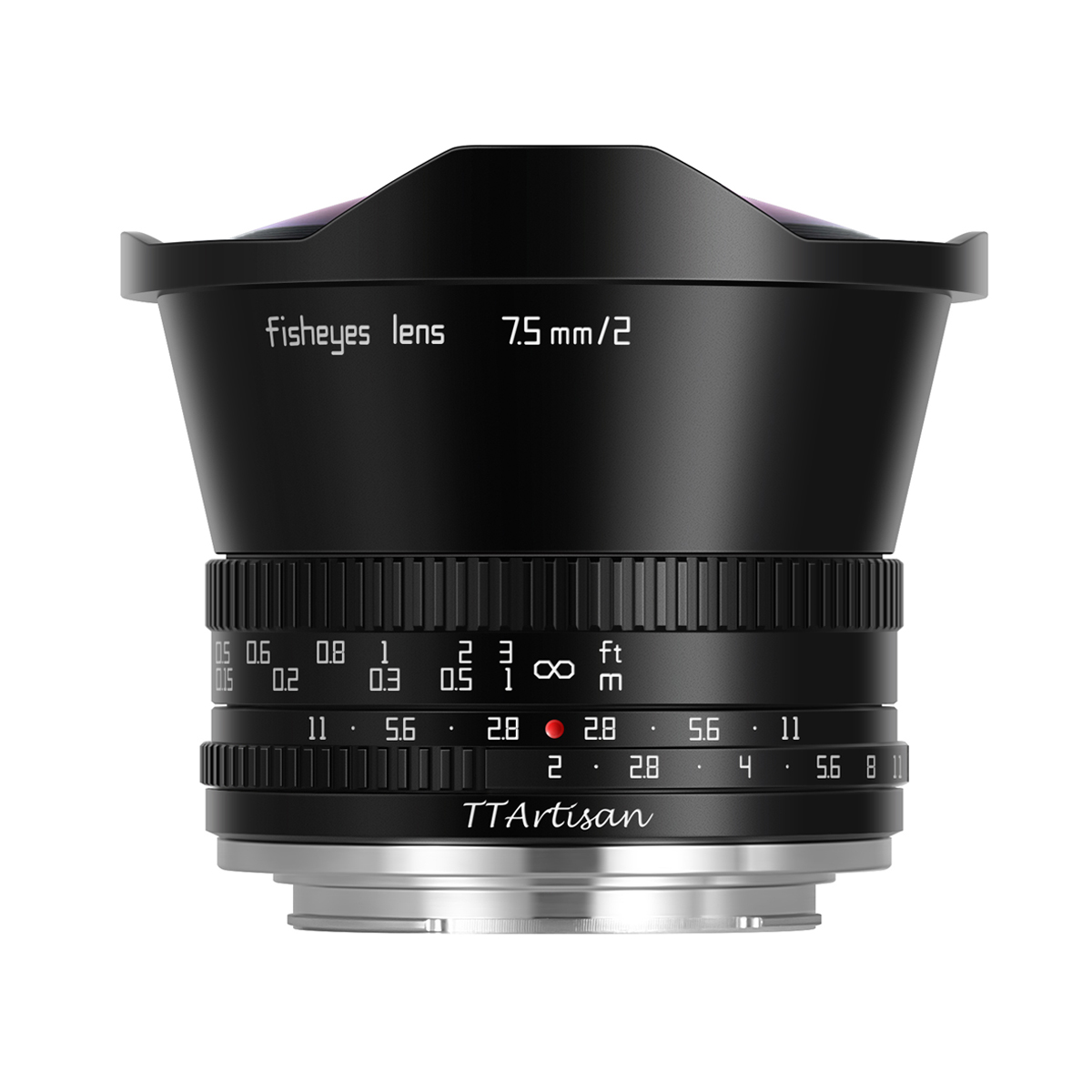 TTARTISAN 2,0/7,5 mm, Nikon Z-Mount schwarz, Fishe 6973251730603