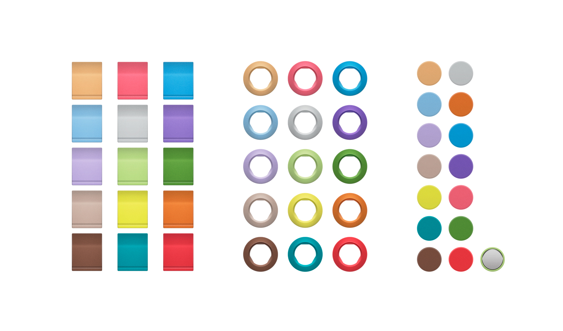 Sennheiser EW-D Color Coding Set (für EM, SKM-S, S 4044155256628