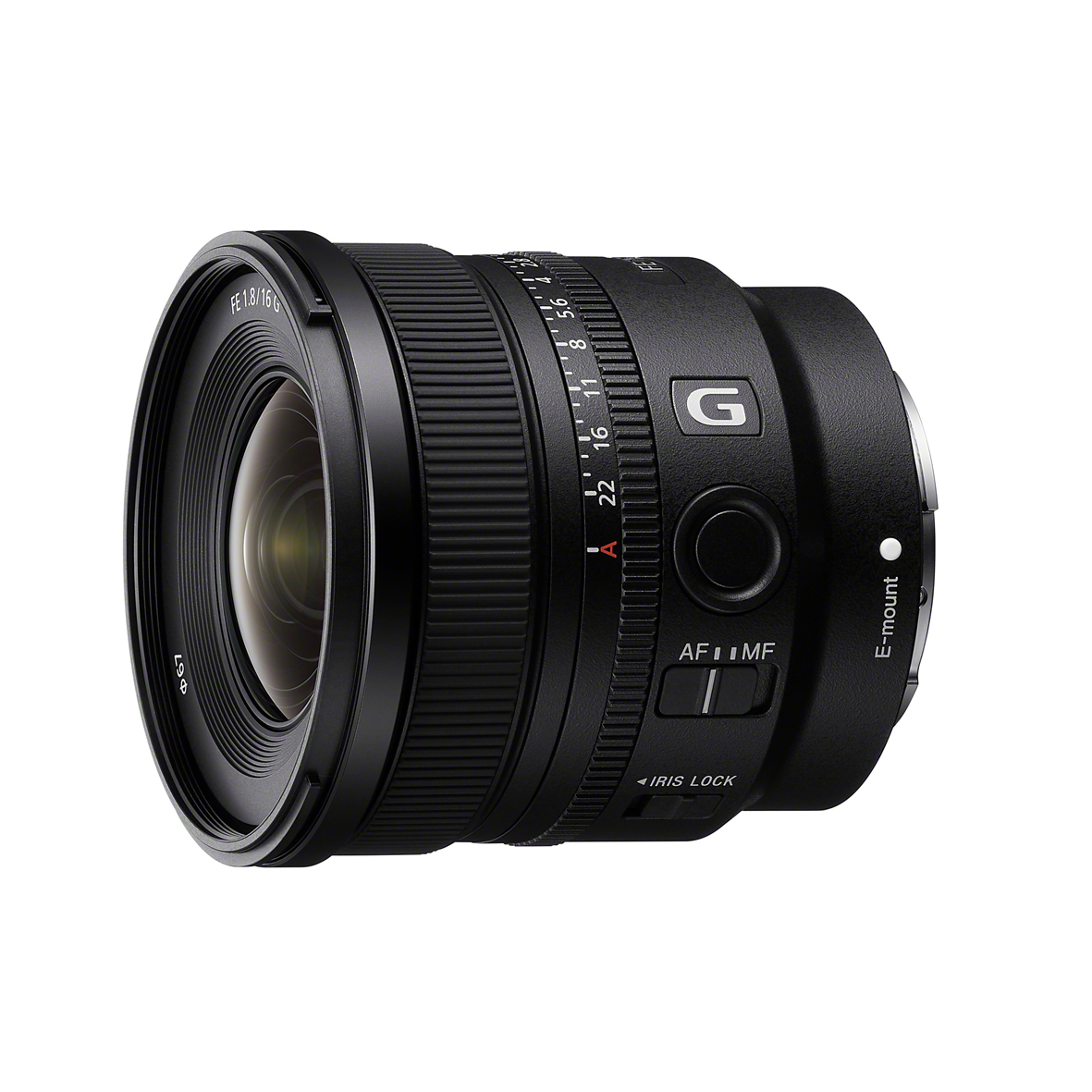 Sony SEL FE 1,8/16 mm G Objektiv, schwarz 4548736170094