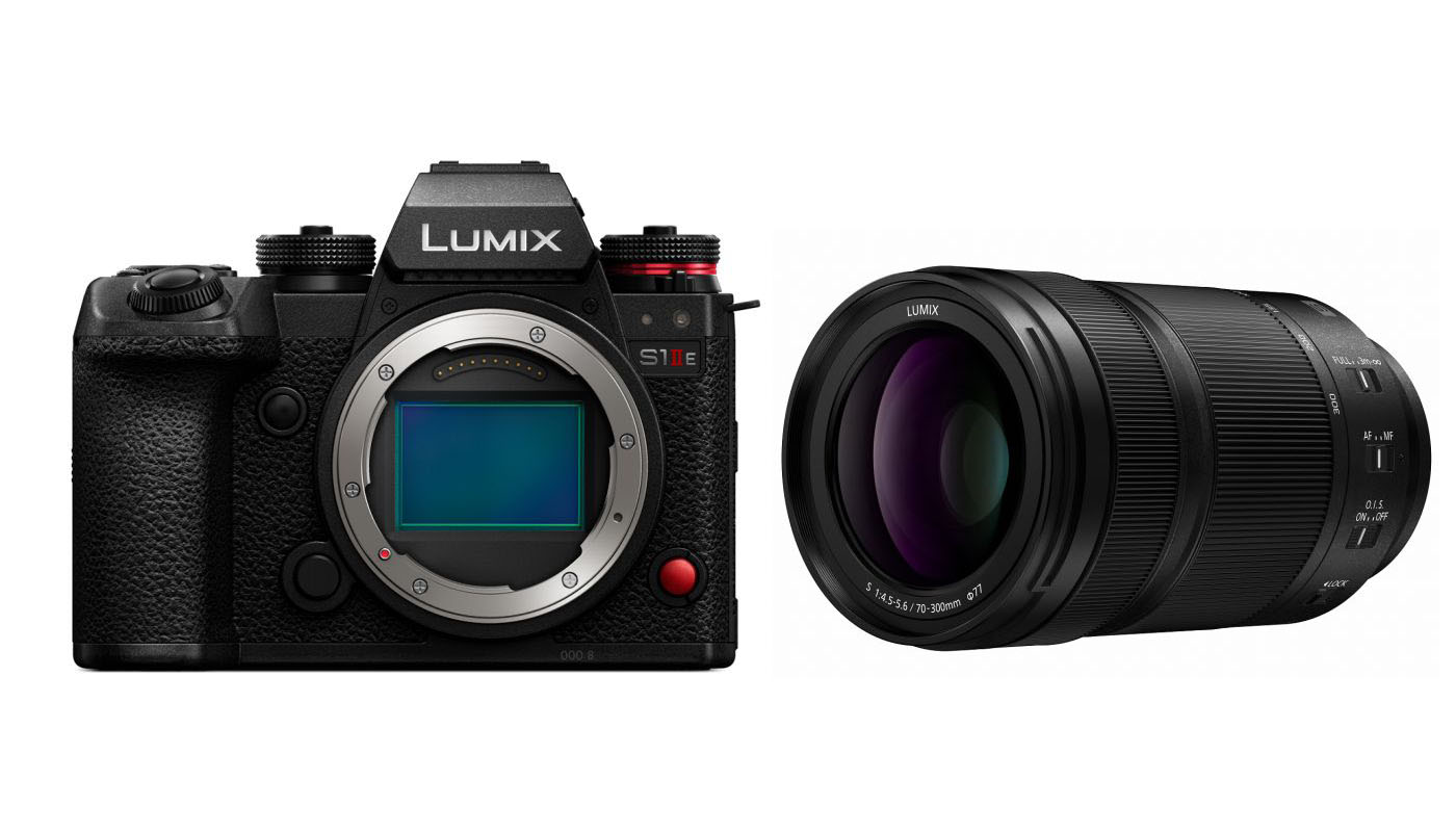 Panasonic Lumix S1II E Set mit Lumix S 4,5-5-6/70-300mm Macro Panasonic Lumix S1II E Set mit Lumix S 4,5-5-6/70-300mm Macro