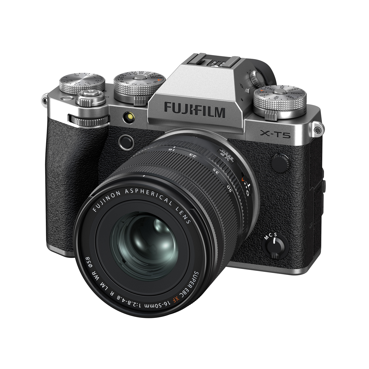 FUJIFILM X-T5 silber + FUJINON XF 2,8-4,8/16-50mm R LM WR 4547410544107