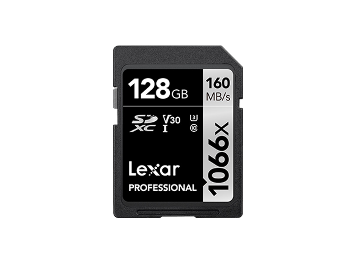 Lexar 1066x SDXC 128 GB, C10, U3, V30 Professional 0843367122424